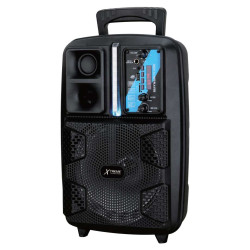 TWIST 808 - Rechargeable 8" Speaker with Wire Mic & Remote