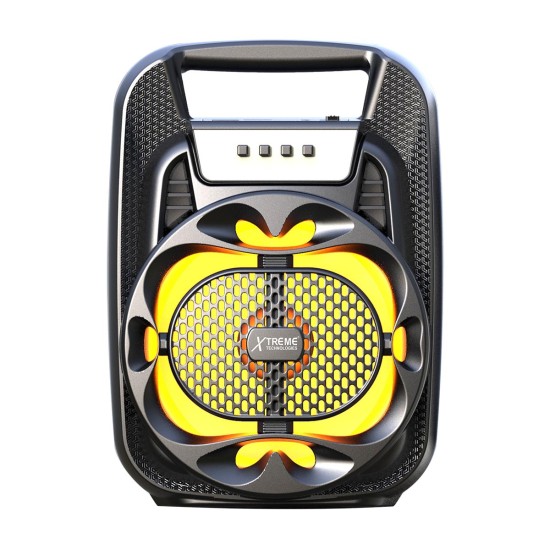 TWIST 851 - Rechargeable Mobile Bluetooth 8" Speaker with Wireless Mic 